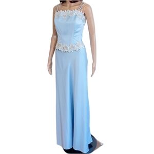 Vintage Polka Formal Two Piece Dress